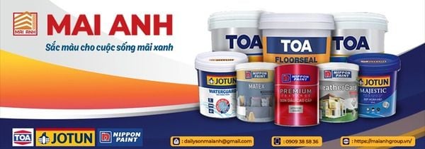 Mai Anh Group - đơn vị cung cấp sản phẩm sơn màu trắng kem sứ chất lượng