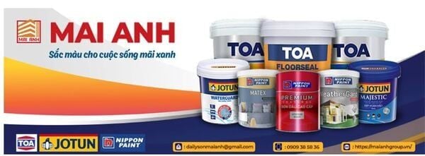 Sơn Mai Anh - Địa chỉ mua sơn lót chống rỉ uy tín, chất lượng