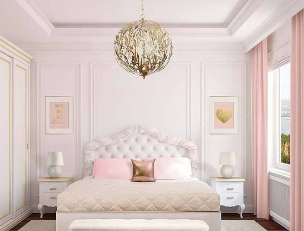 Những điều bạn cần lưu ý khi sơn phòng ngủ màu hồng