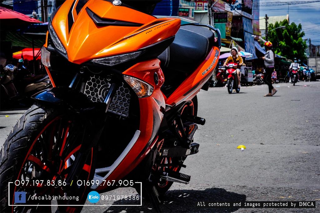 HOT  Yamaha Exciter 150 màu cam chuẩn bị ra mắt tại Việt Nam  Exciter  Việt Nam