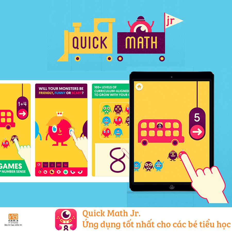 Ứng dụng cho bé -Quick Math Jr