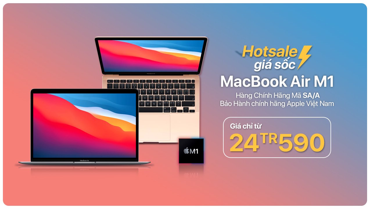Nama - Macbook M1 giá tốt nhất