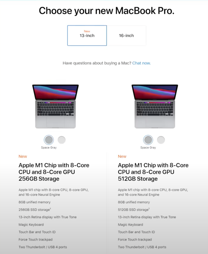 So sánh Macbook Air và Macbook Pro
