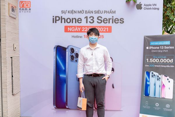 sự kiện mở bán iPhone 13