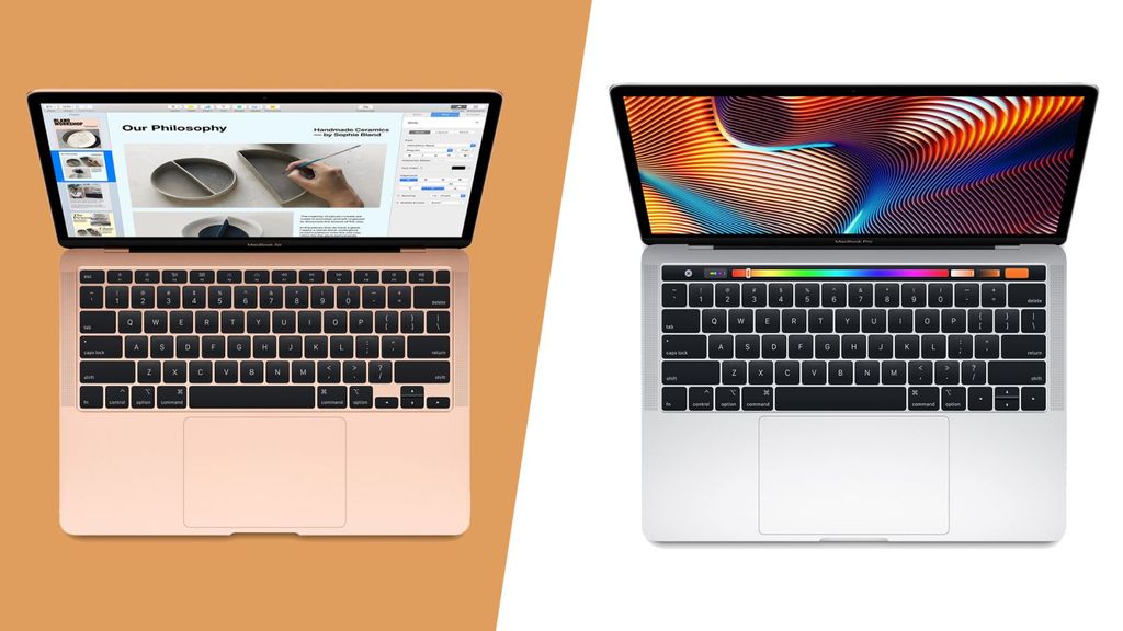 So sánh Macbook Air và Macbook Pro