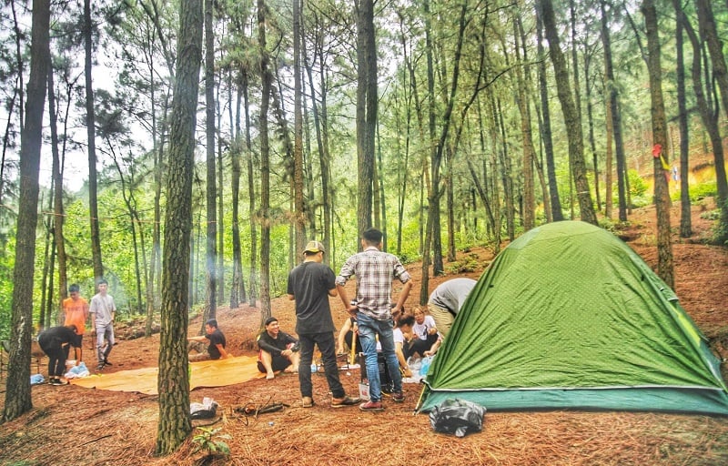 Review 15 địa điểm cắm trại gần hà nội đẹp và rộng thoáng nhất  outdoorviet