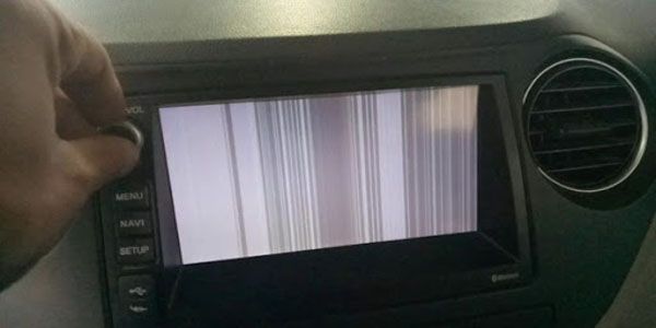 Sửa DVD Ranger XLS với lỗi màn hình xuất hiện sọc dọc