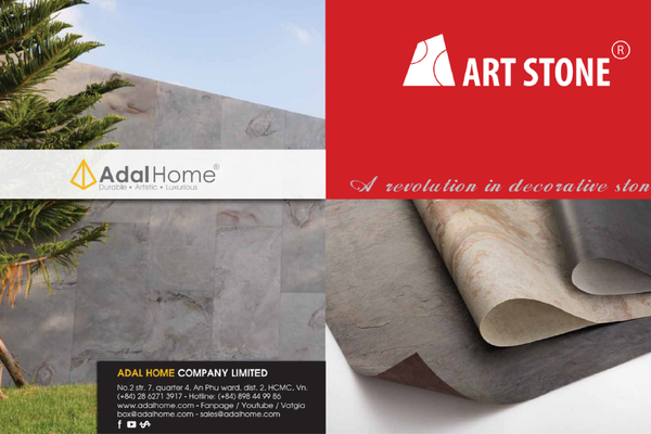 Art Stone - Đá mỏng trang trí tường ngoài trời nghệ thuật