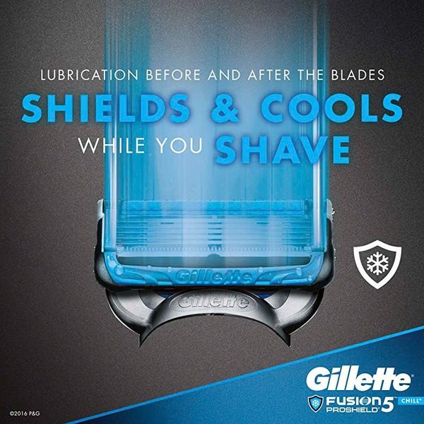 Set Dao cạo râu Gillette Pro Glide 5+1 lưỡi kép (1 thân + 6 đầu thay)