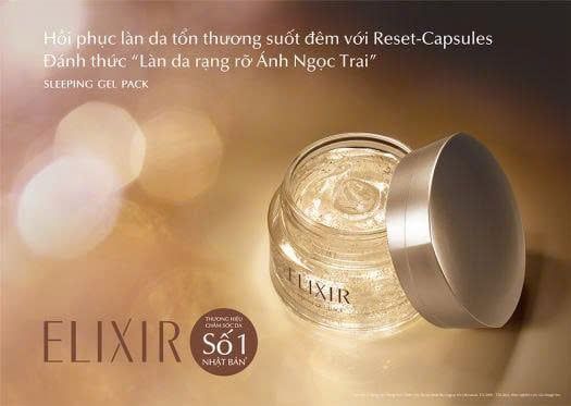 Mặt Nạ Ngủ Phục Hồi Độ Ẩm & Ngăn Ngừa Lão Hóa Da Elixir Superieur Sleeping Gel Pack W