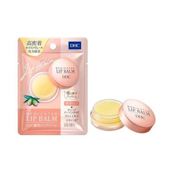 Son dưỡng dạng hũ kiêm mặt nạ ủ môi DHC Medicated Lip Balm