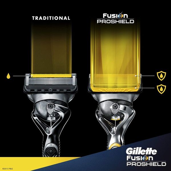 Cán Cạo Râu Gillette Fusion 5+1 (Không Pin) Mẫu Mới - Nhật Bản