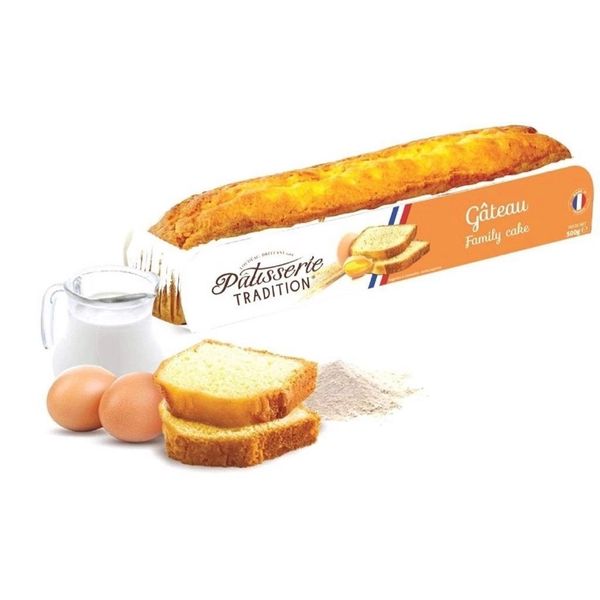 Bánh Bông Lan Bơ Patisserie Tradition Pháp 500G