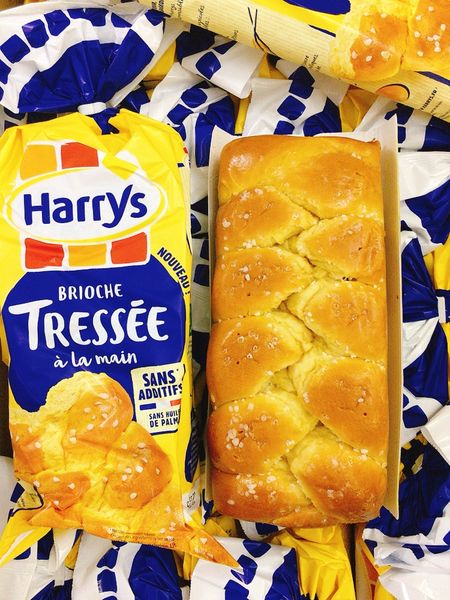 Bánh mì Hoa cúc Harrys Brioche Tressée 500gr - Nhập khẩu Pháp