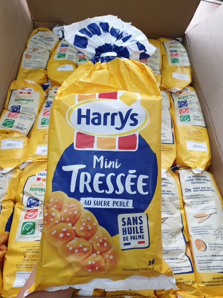 Bánh mì Hoa cúc Harrys Brioche Tressée 210gr - Nhập khẩu Pháp