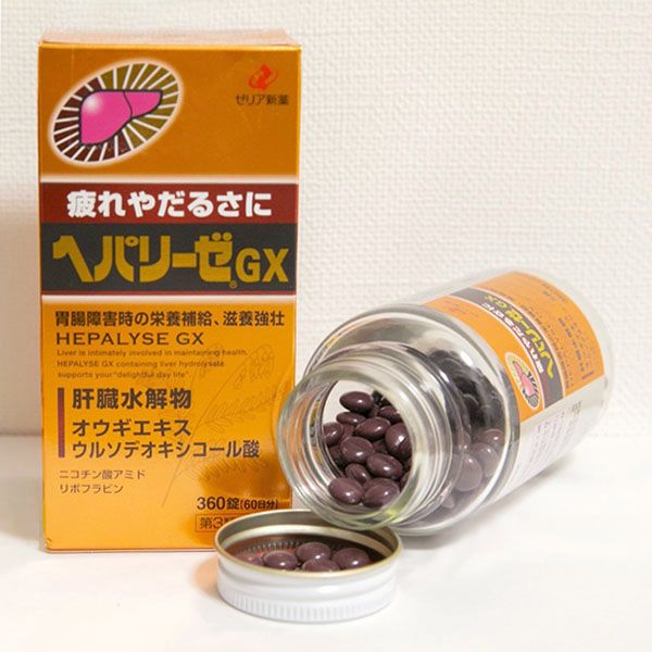 Viên uống bổ gan thải độc Hepalyse GX 360 viên Nhật Bản