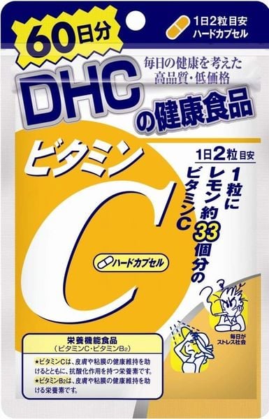 Viên uống DHC bổ sung vitamin C Nhật Bản