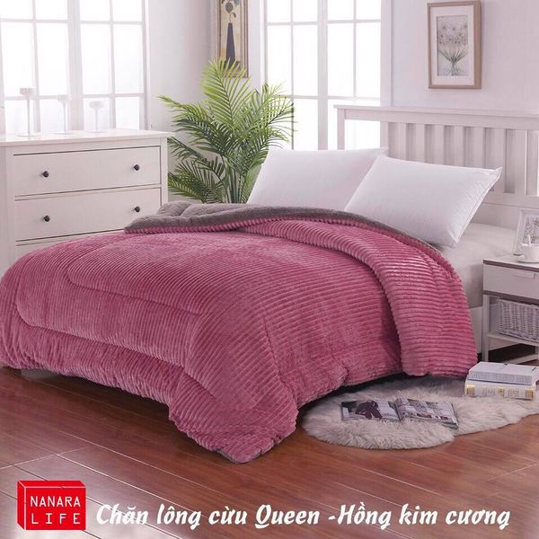 Chăn lông cừu QUEEN Nanara Life Nhật Bản- Nhập khẩu chính hãng