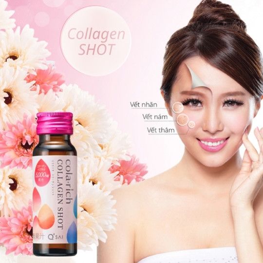 Cola Rich Collagen Shot Q'sai Dạng Nước Nhật B