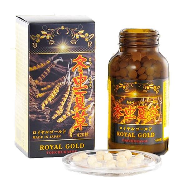 Viên uống đông trùng hạ thảo Tohchukasou Royal Gold
