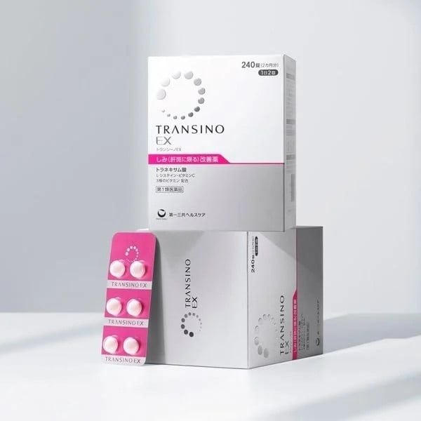 Viên uống trị nám, tàn nhang Transino EX 240 viên