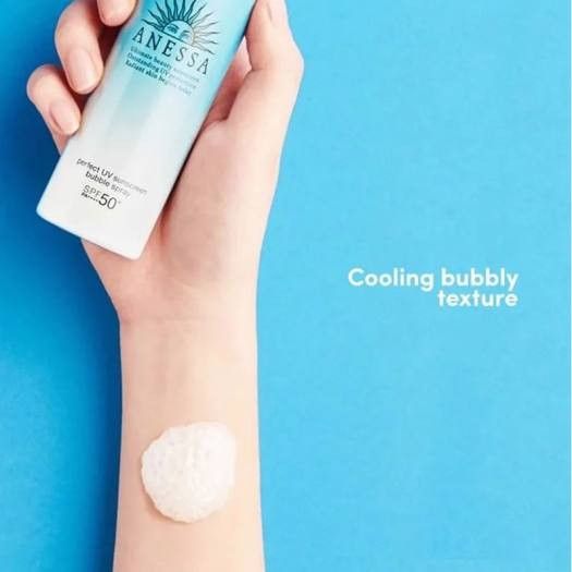 Xịt Chống Nắng Dạng Bọt Anessa Perfect UV Sunscreen Bubble Spray (60g)