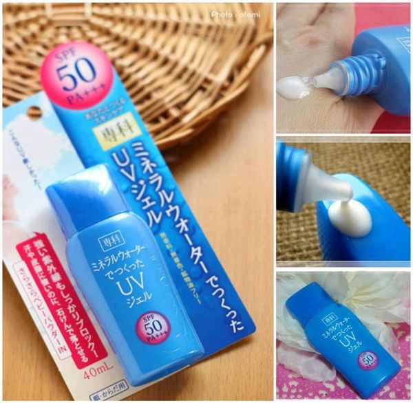 Kem chống nắng Shiseido Mineral Water Senka SPF 50/PA+++ 40ml