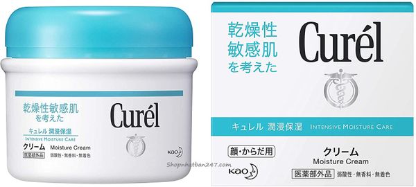 Kem dưỡng Curel F Intensive Moisture Care dành cho da khô và nhạy cảm 90g