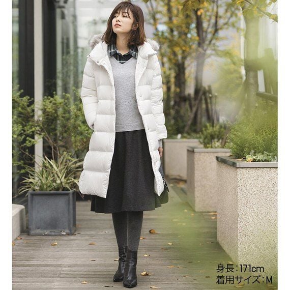 Áo khoác lông vũ dáng dài siêu ấm Uniqlo Nhật Bản 409122 chính hãng giá rẻ