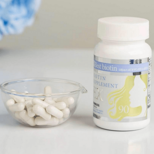 Viên uống kích thích mọc tóc Best Biotin Supplement EX Nhật Bản