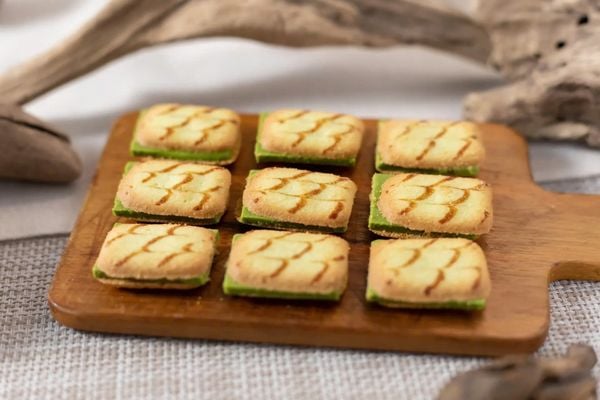 Bánh quy Bourbon Blanchule Trà xanh 124.8g