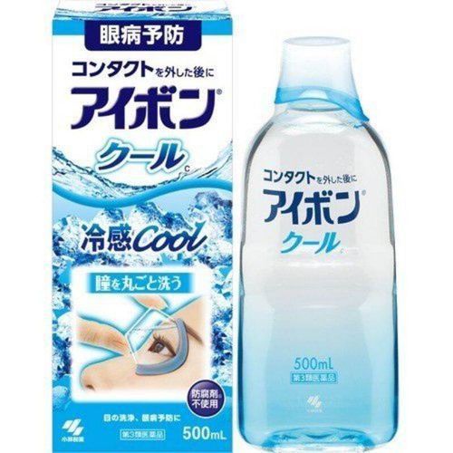 Nước Rửa Mắt Kobayashi Eyebon W Vitamin Chai 500ml (4 Loại)