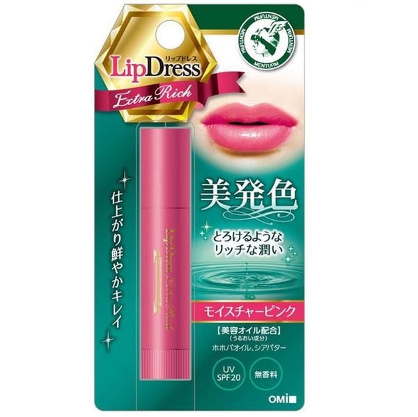 Son dưỡng môi giàu độ ẩm chống nắng LIP DRESS 3.6G (MOISTURE PINK)