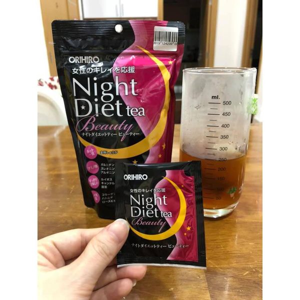 Trà giảm cân Orihiro Night Diet Tea Beauty Nhật Bản