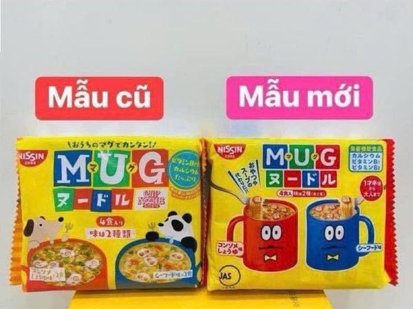 Mì MUG NISSIN Nhật Bản thơm ngon cho bé