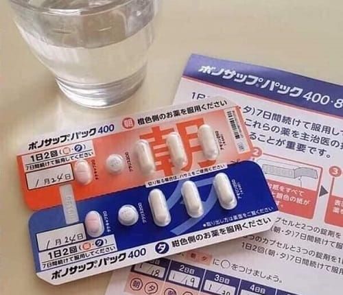 Thuốc trị vi khuẩn HP dạ dày TAKEDA Nhật Bản
