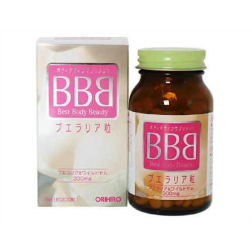 Viên uống nở ngực Orihiro Best Body Beauty (BBB) hộp 300 viên