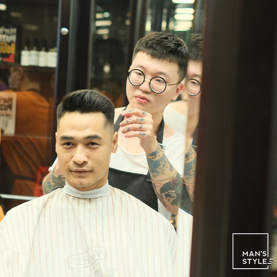 Fukaeri BarberShop * 2019 * MORRIS MOTLEY * Quiff HairStyle * 1 Kiểu tóc 2 phong cách