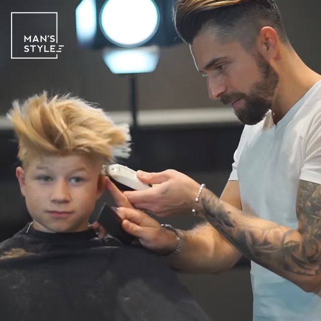 Modern Messy Quiff ★ Best Modern Boys Hair style ★ Pacinos Matte ★ Kochi Faraj