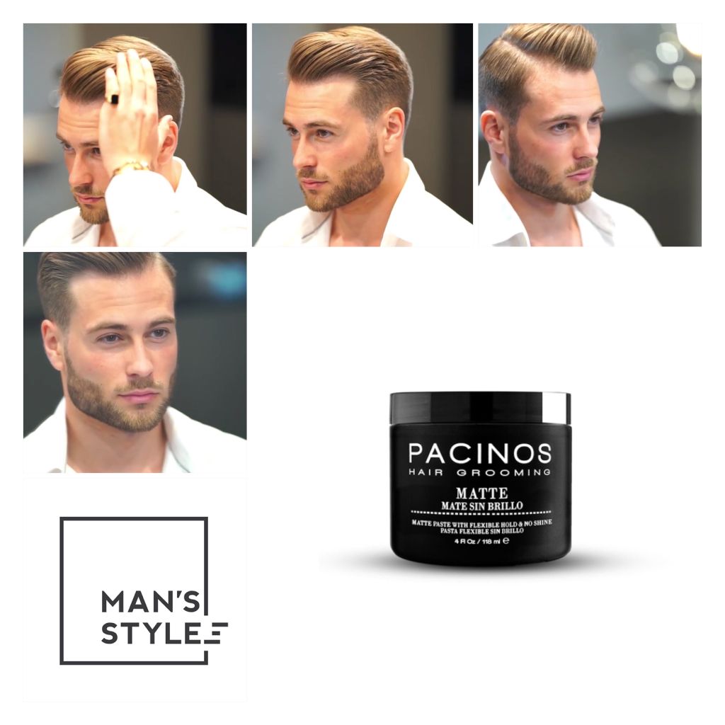 Fresh summer haircut ★ Men's classic Hairstyle Inspiration - Pacinos Matte