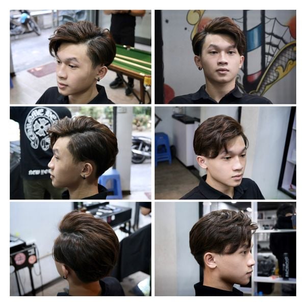 MAN'S STYLES * Curly Wavy SidePart HairStyle * Barber QUỐC KHÁNH * PAC – Man's  Styles