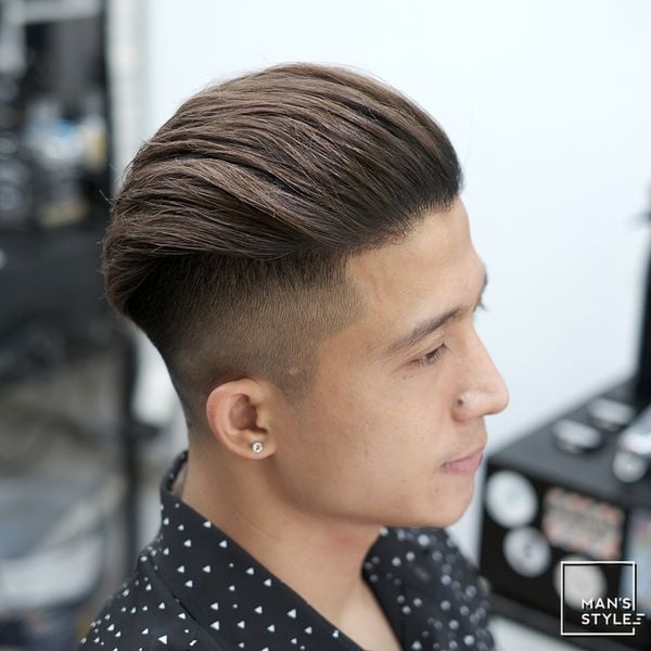 Modern Slick-Back Hair Style - Kiểu tóc vuốt ngược đầy nam tính, theo –  Man's Styles