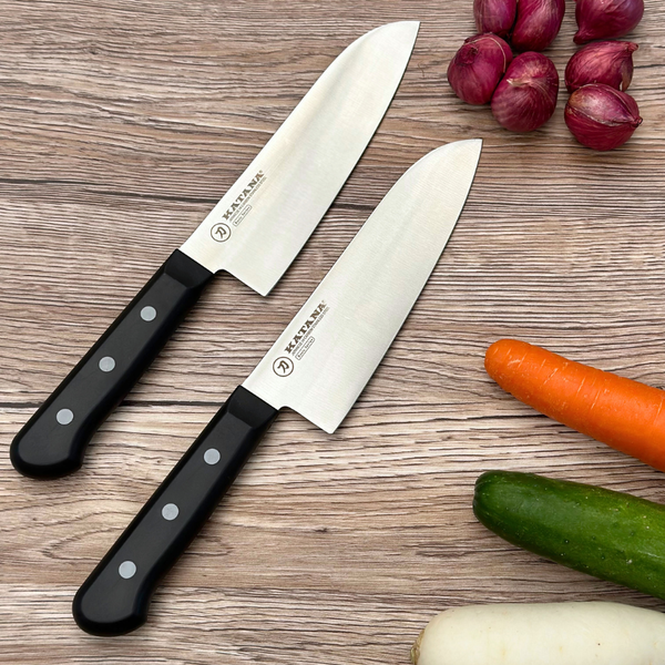 Dao thái đa năng Katana Basic Santoku 165mm