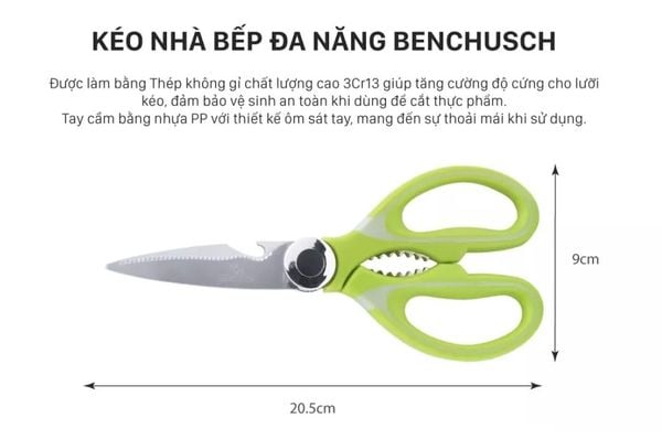 Kéo cắt thực phẩm Benchusch