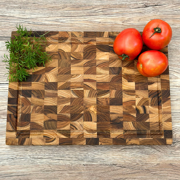 Thớt gỗ teak Katana KT01 25x35x2.5cm