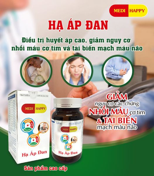 Hạ Áp Đan điều trị cao huyết áp