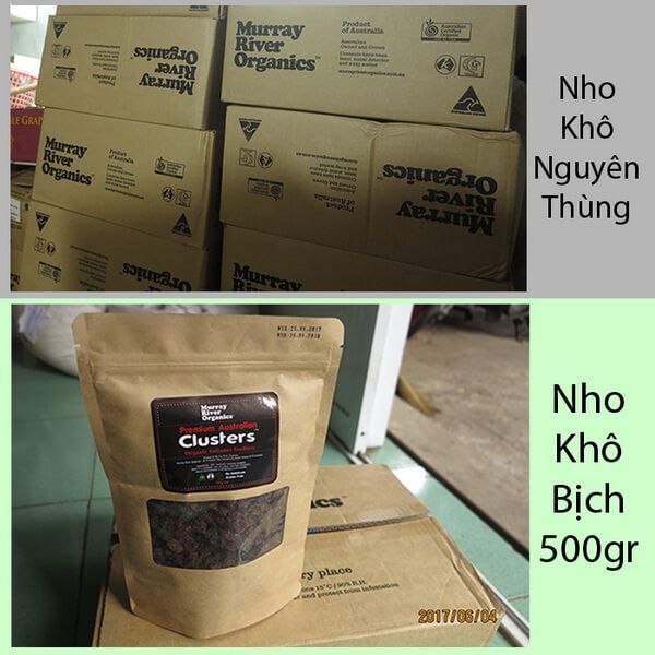 Hình thật Nho Khô của Methi