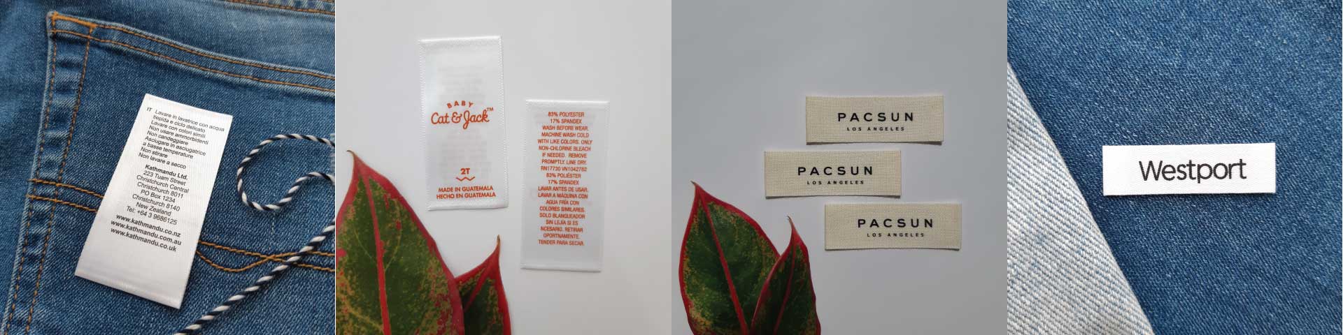 Printed Fabric Label