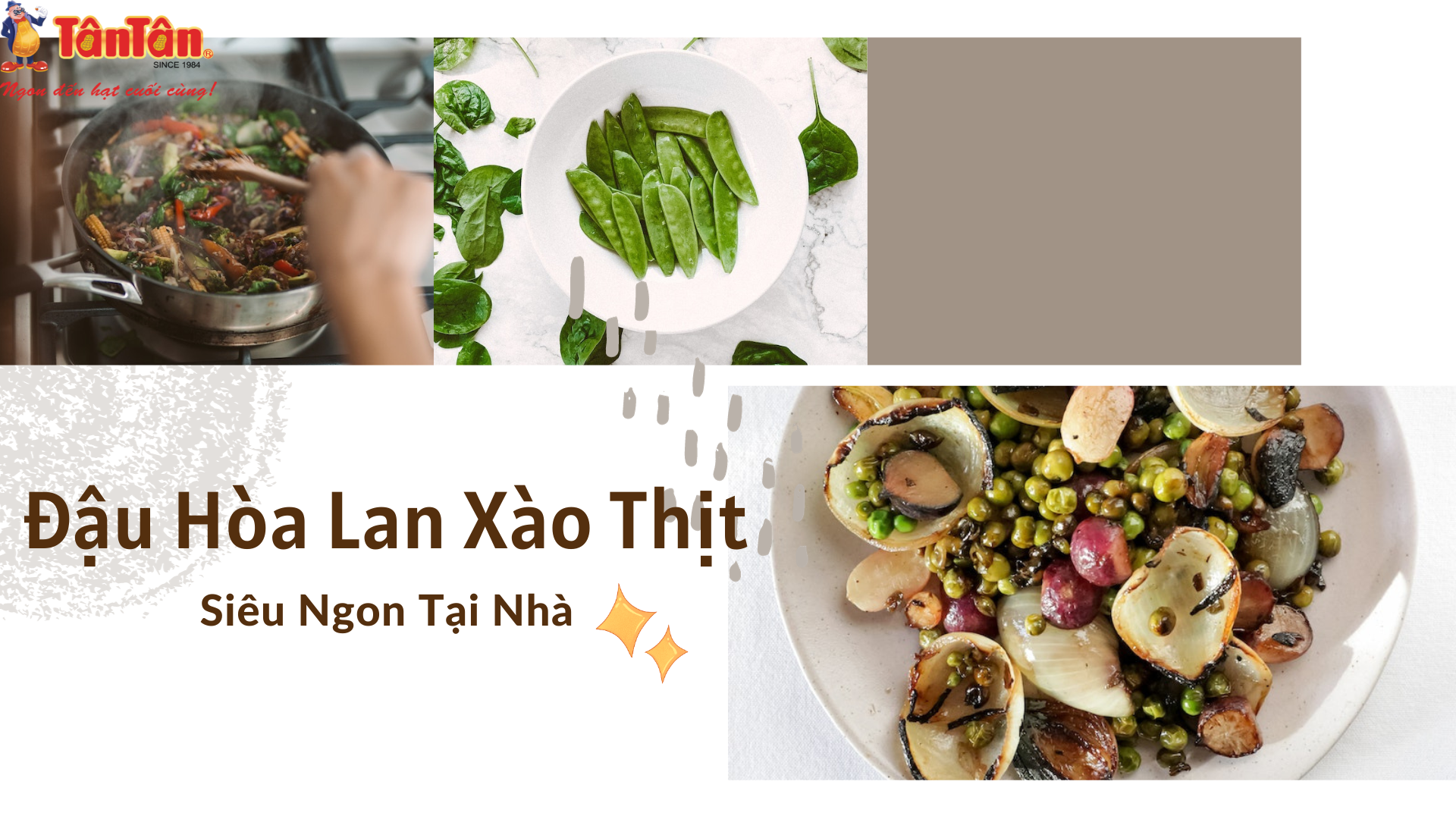 Cách làm món đậu hòa lan xào thịt heo đơn giản mà ngon