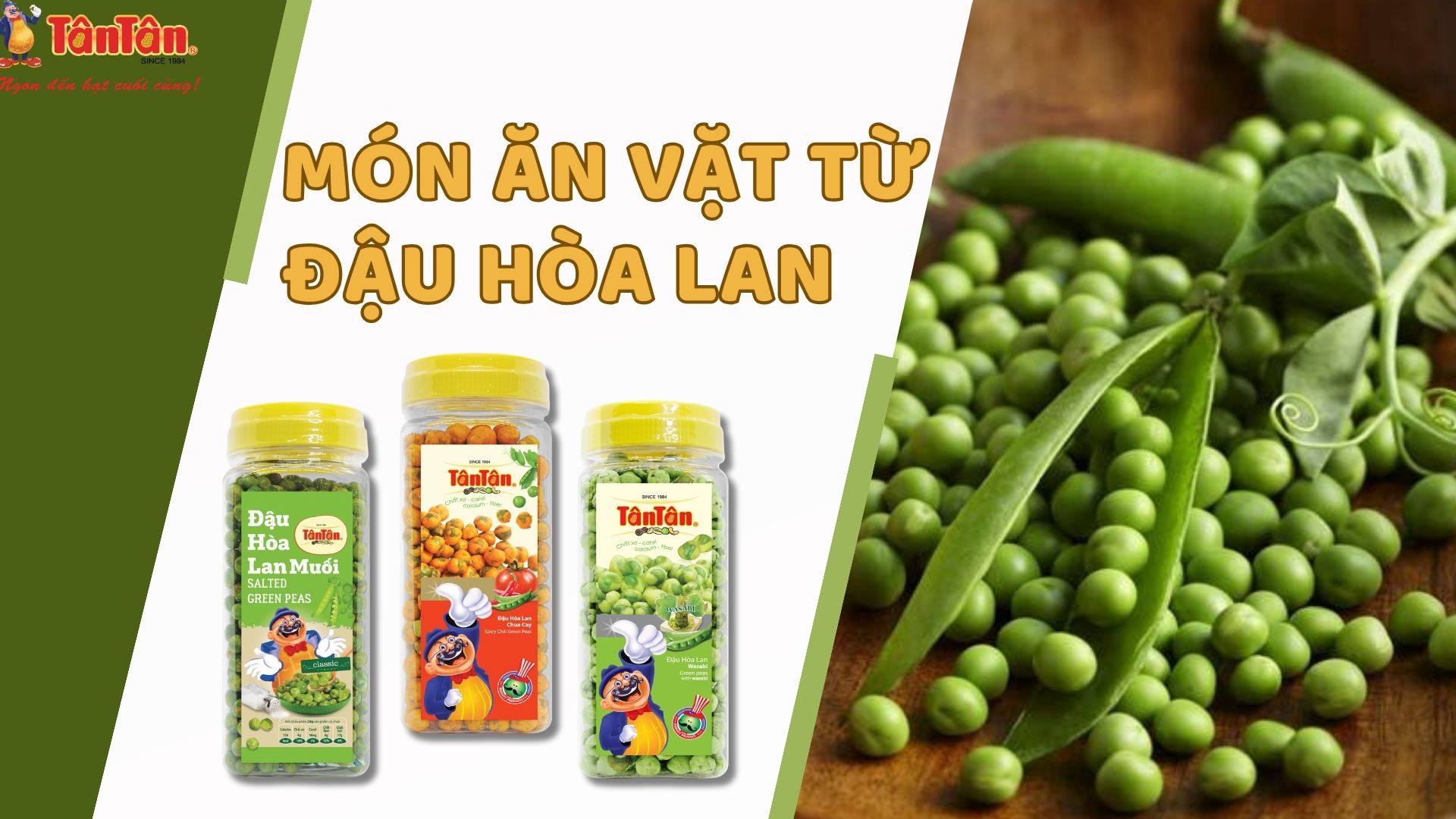 CÁCH LÀM MÓN ĂN VẶT TỪ ĐẬU HÒA LAN THƠM NGON